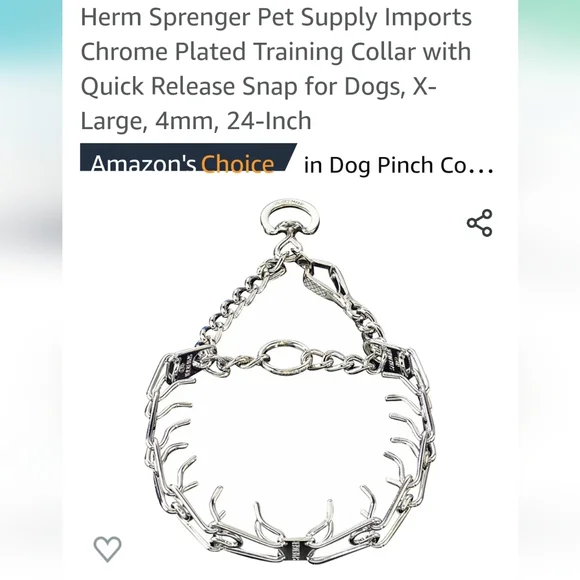 Herm Sprenger prong Collar - Picture 6 of 6